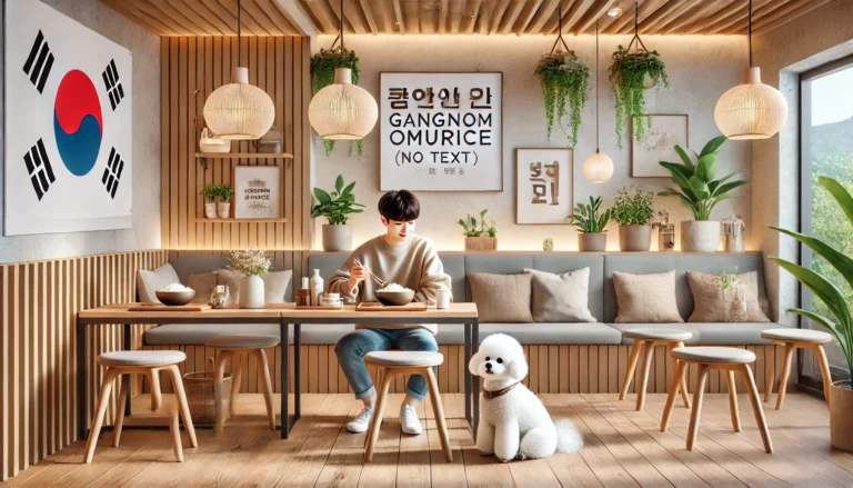 Kafe Korea Gangnom Omurice