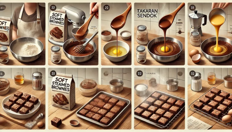 Resep brownies kukus simple takaran sendok