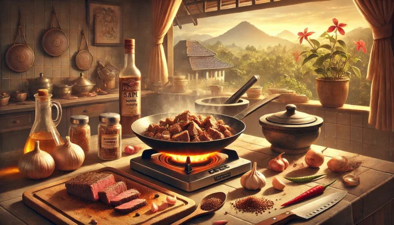 Resep hati sapi bumbu jintan