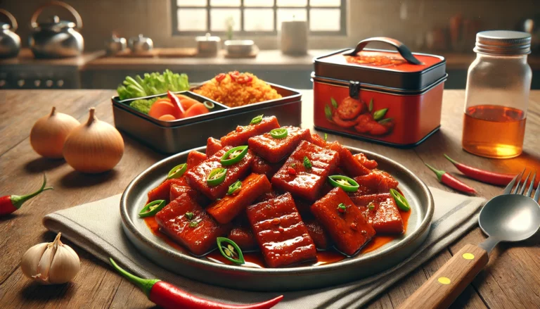 resep oseng kikil pedas