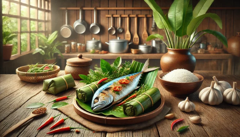 resep pepes ikan peda