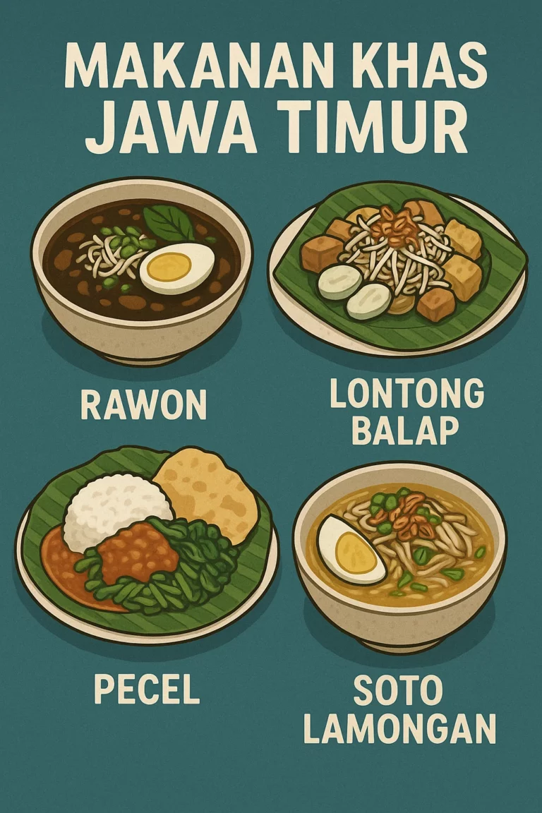 Nama Makanan Khas Jawa Timur