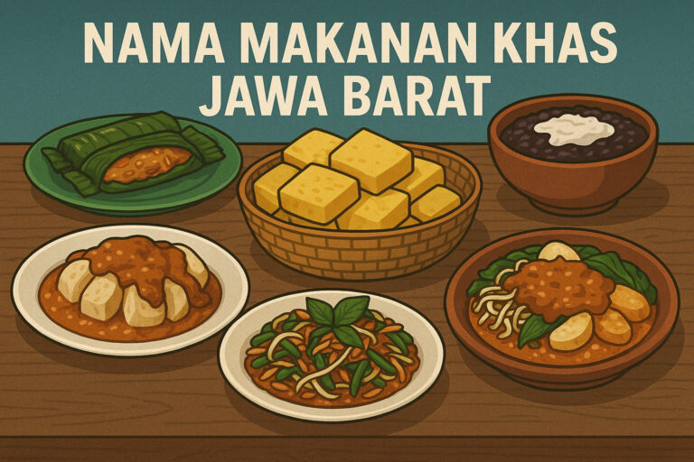 Nama Makanan Khas Jawa Barat