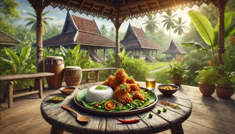 Ayam Tangkap Salah Satu Makanan Khas