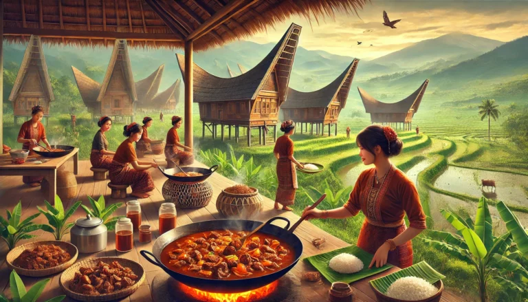 Daerah Pembuat Makanan Khas Daerah Rendang Yaitu