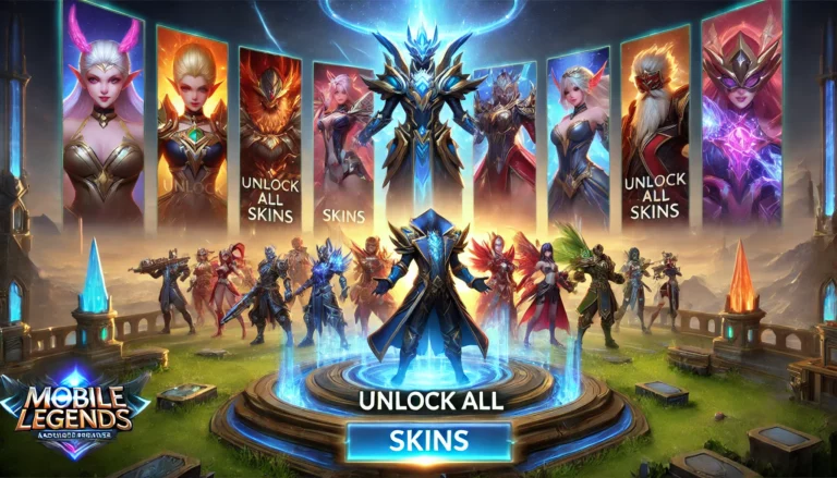 Mobile Legends Unlock All Skin Menu