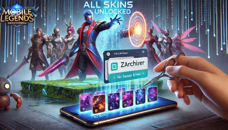 Mobile Legends Unlock All Skin Zarchiver