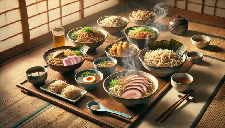 Makanan Mie Khas Jepang Adalah