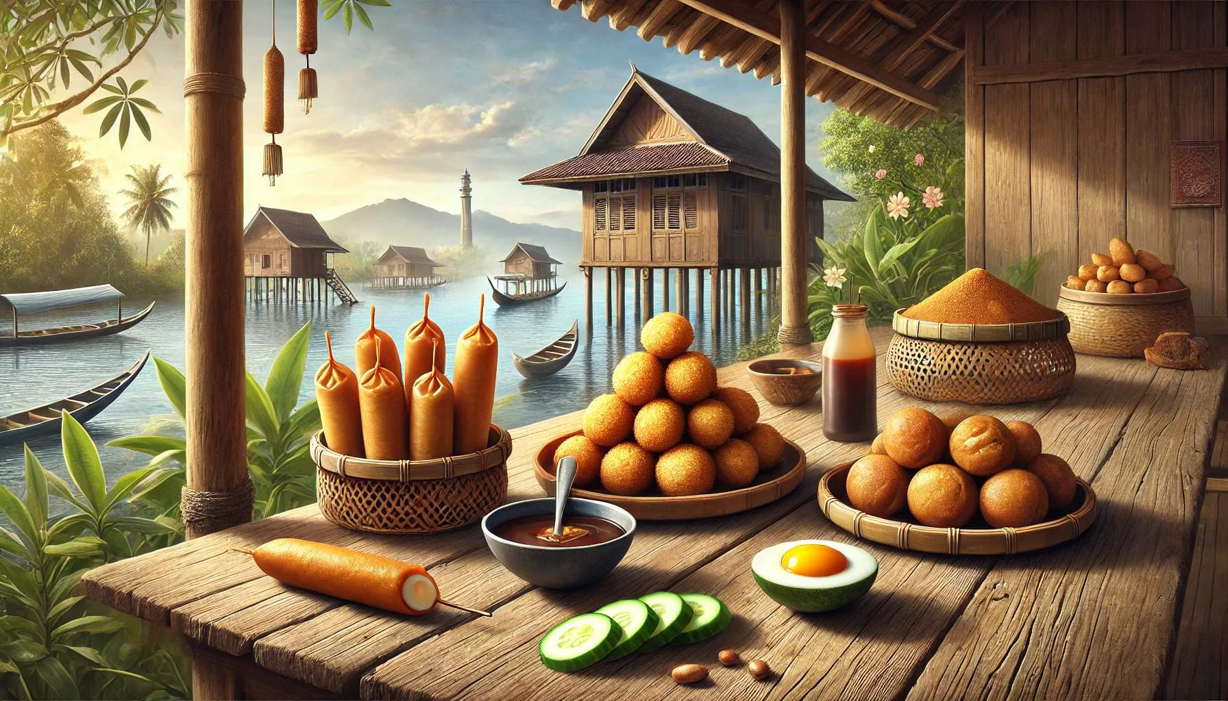 Pempek makanan khas dari daerah