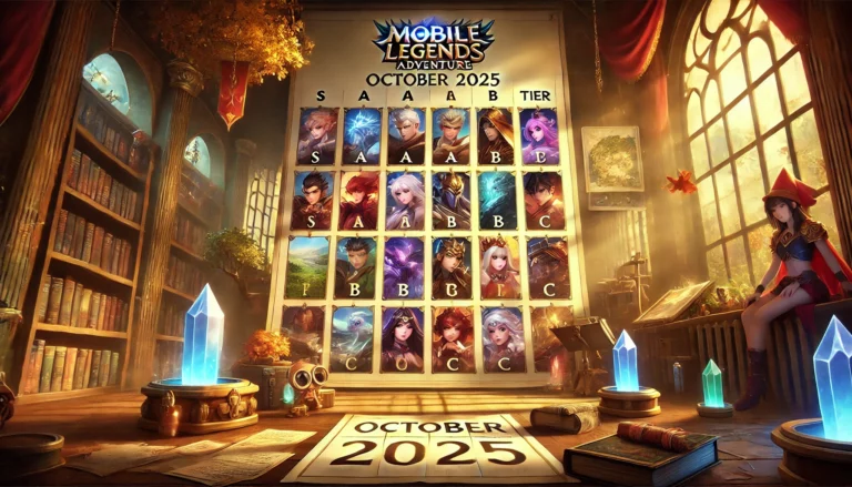 Mobile Legends Adventure Tier List October 2025