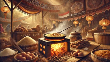 Kerak Telor Adalah Makanan Khas Daerah