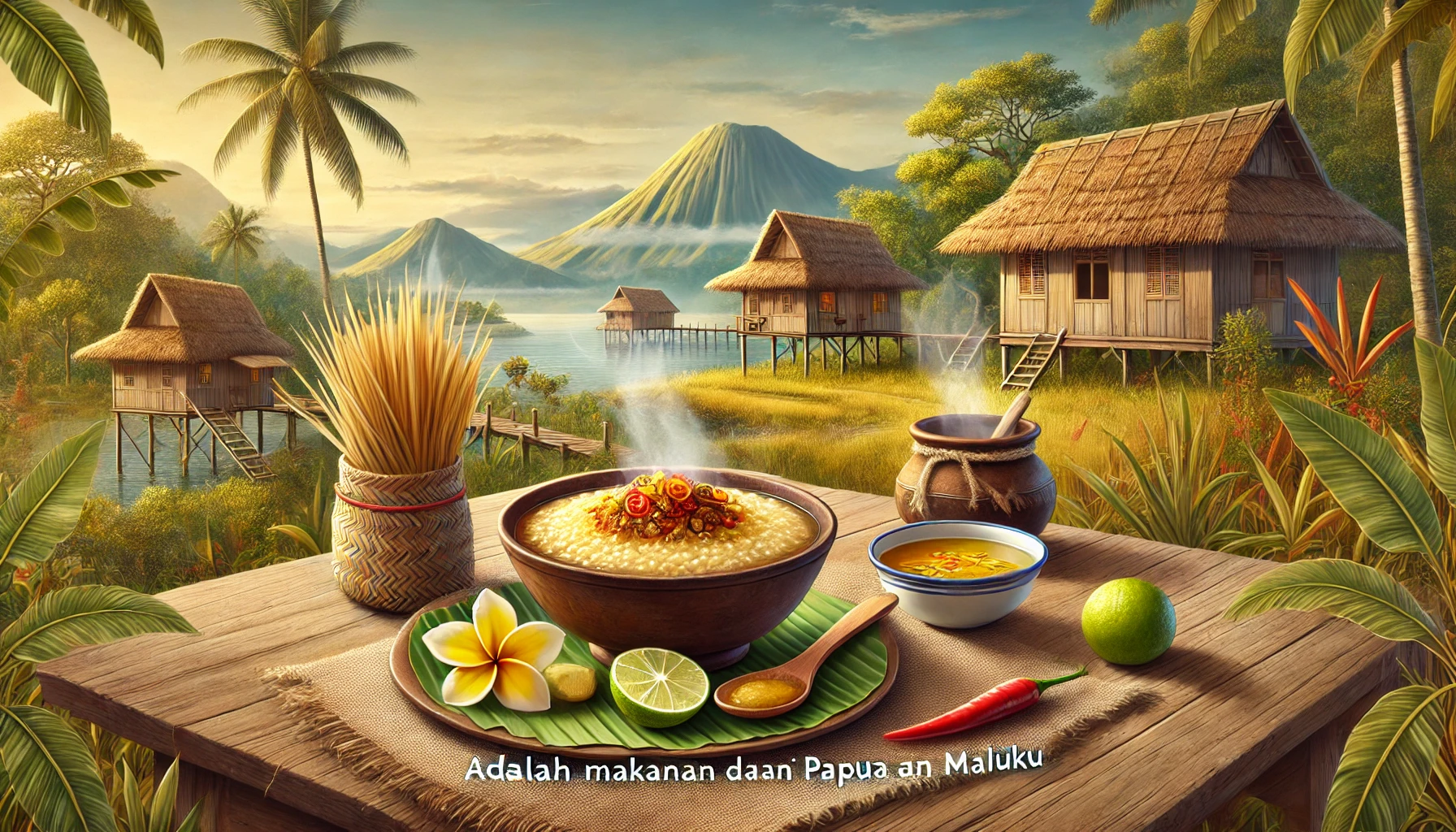Papeda Adalah Makanan Khas Dari