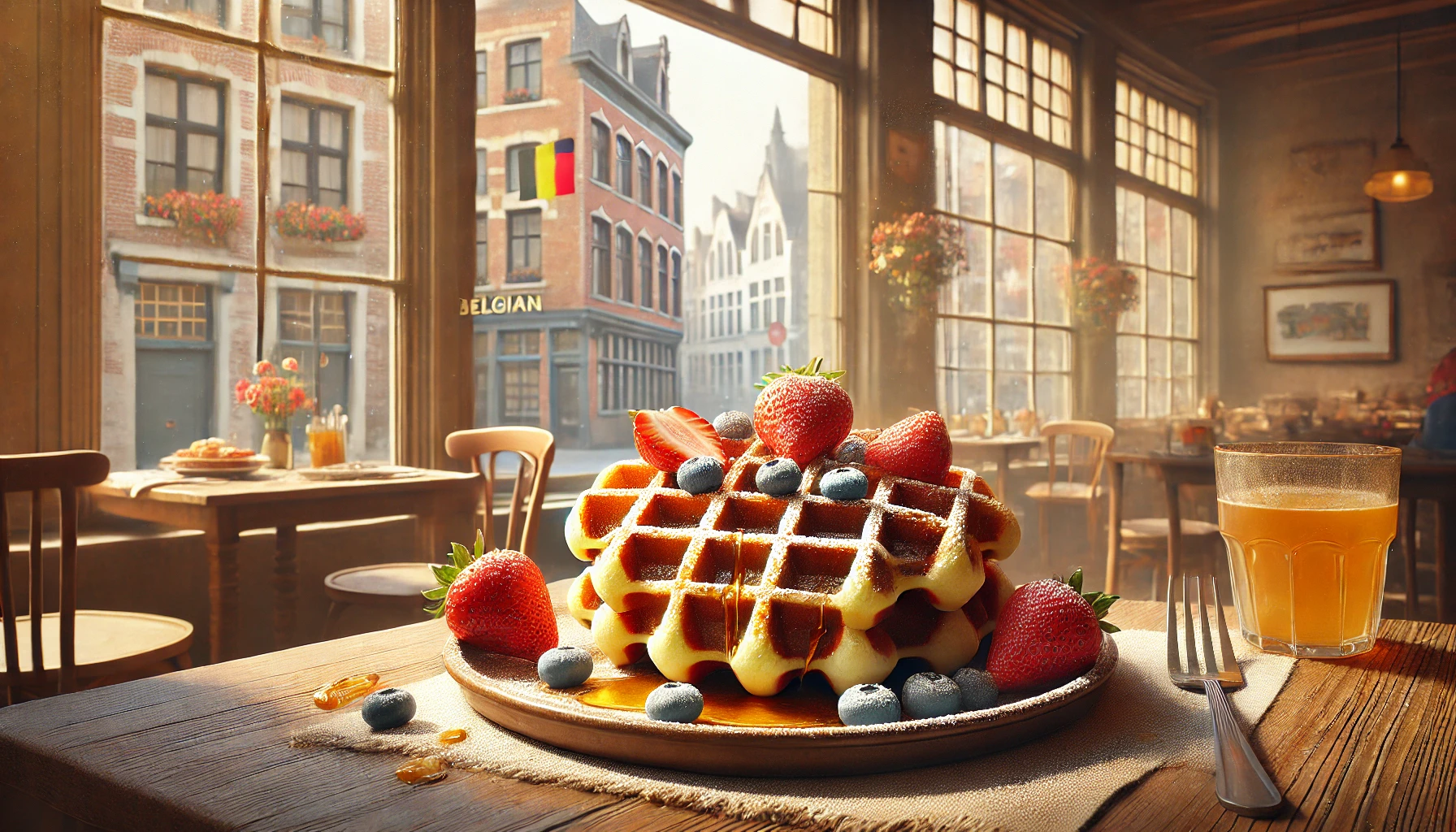 Waffle Adalah Makanan Khas