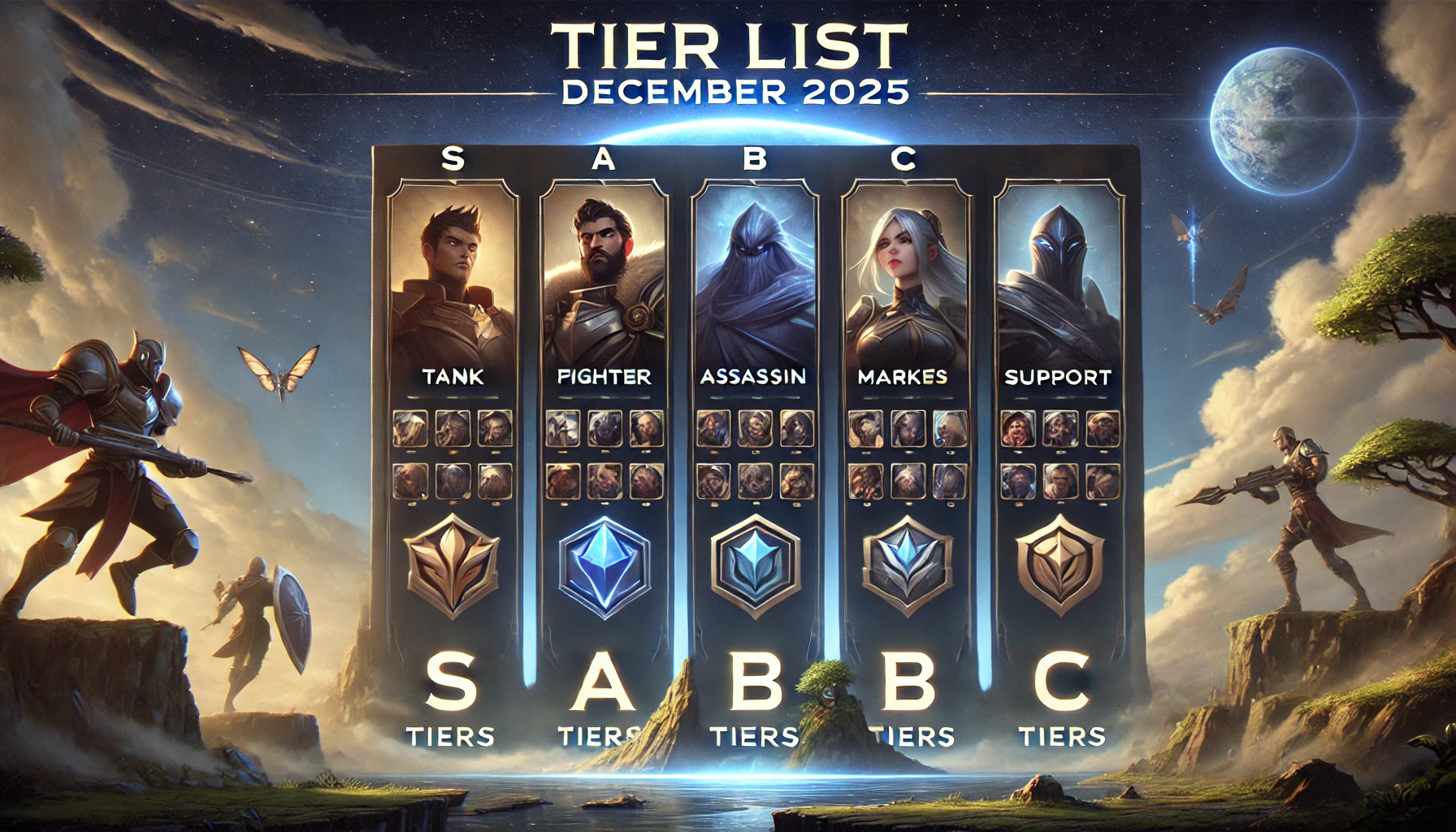 Tier List Mobile Legends Dezembro 2025