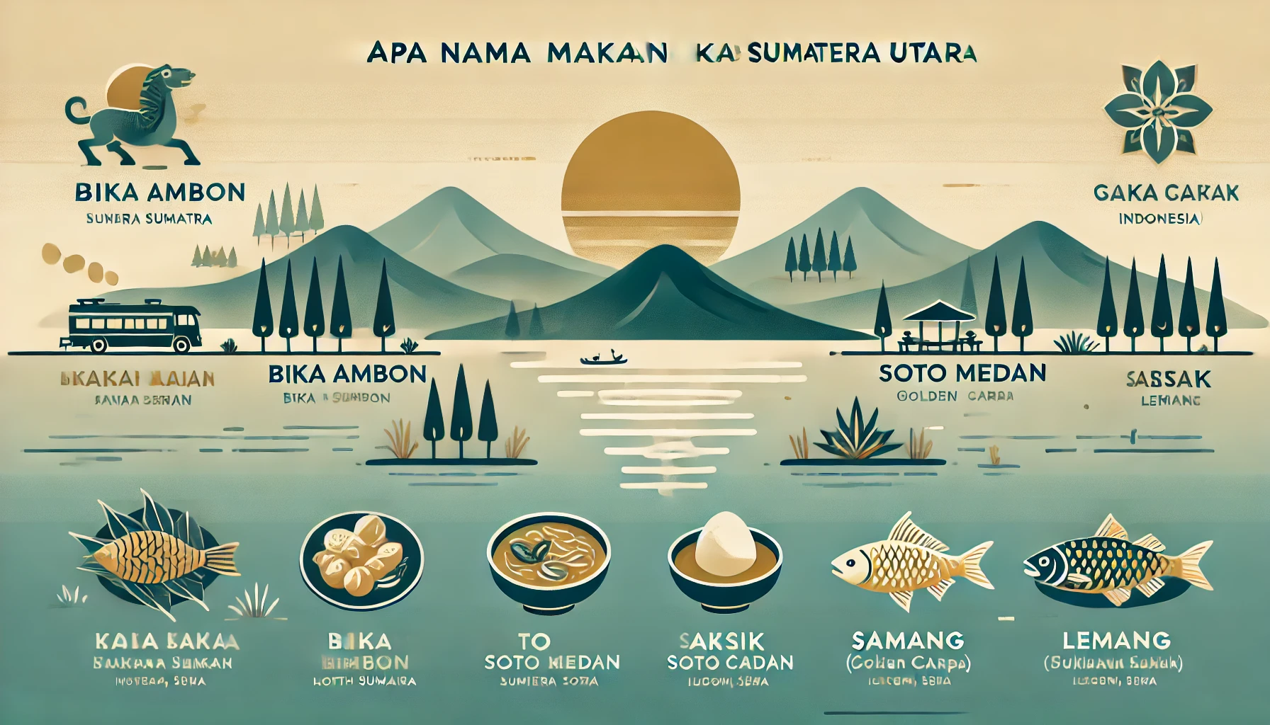 Apa Nama Makanan Khas Sumatera Utara