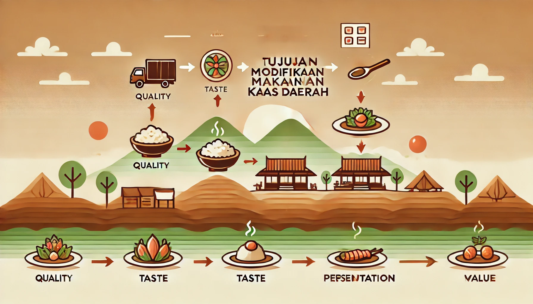 Modifikasi Makanan Khas Daerah
