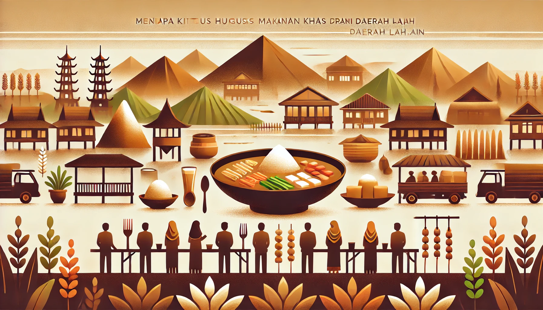 Menghargai Makanan Khas Daerah