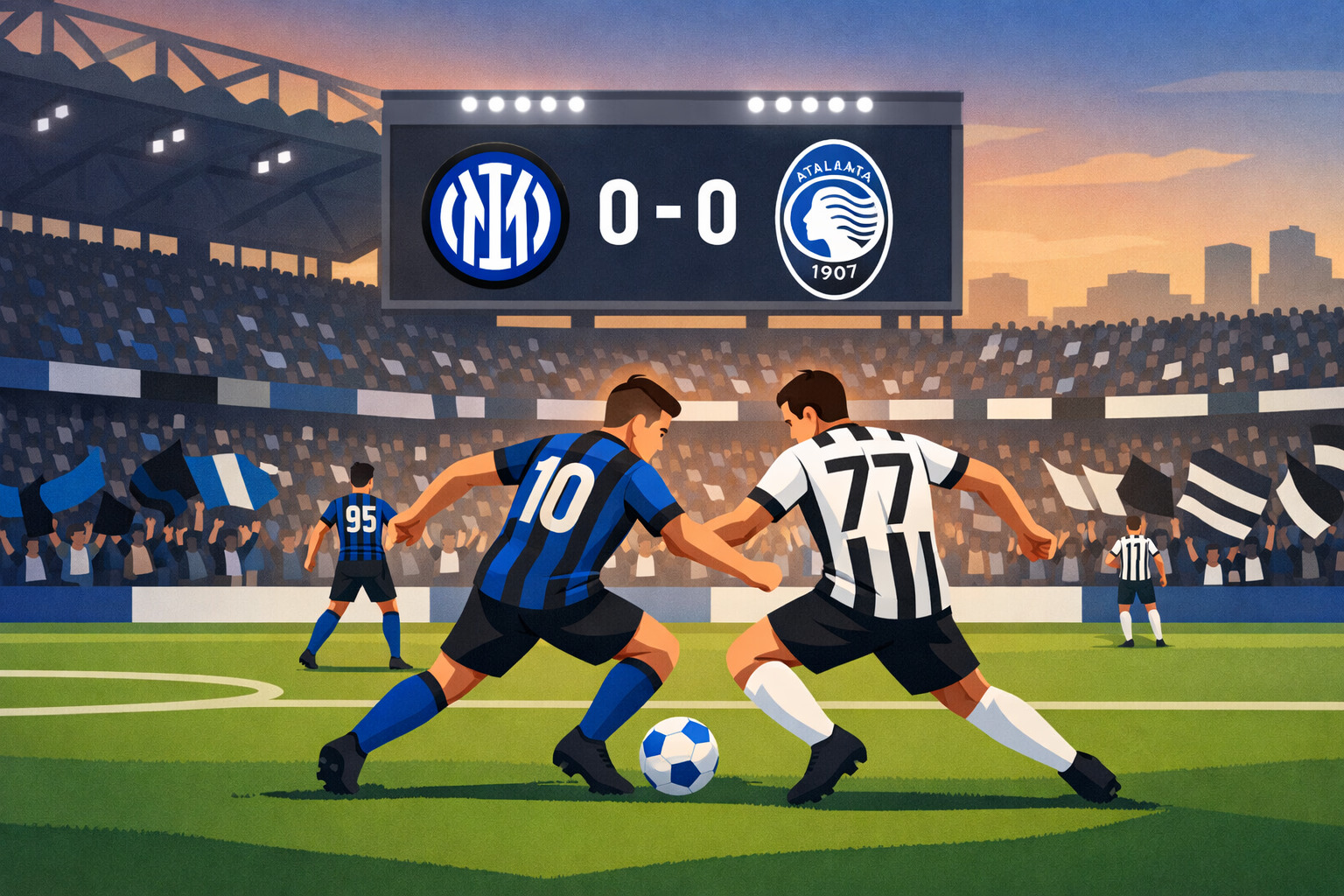 Pertandingan Inter vs Atalanta