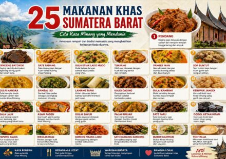 25 Makanan Khas Sumatera Barat