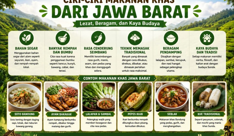Ciri Ciri Makanan Khas Dari Jawa Barat