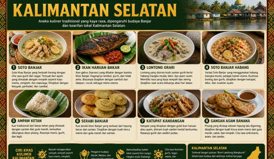 Makanan Khas Kalimantan Selatan Dan Penjelasannya