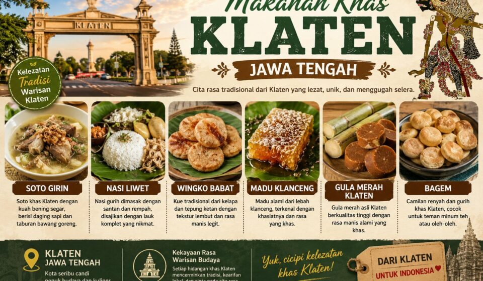 Makanan Khas Klaten Jawa Tengah