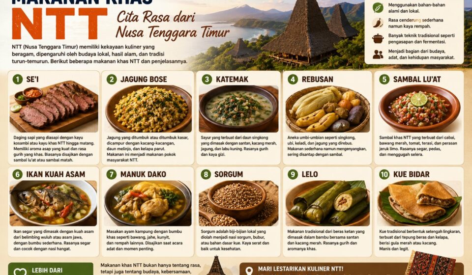 Makanan Khas NTT Dan Penjelasannya