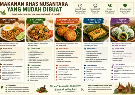 Makanan Khas Nusantara Yang Mudah Dibuat