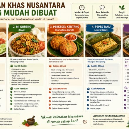 Makanan Khas Nusantara Yang Mudah Dibuat