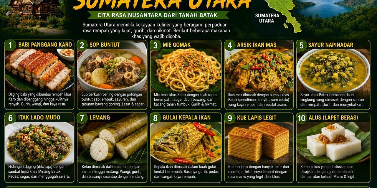 Makanan Khas Sumatera Utara Beserta Gambarnya