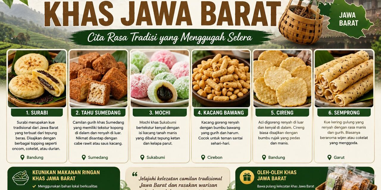 Makanan Ringan Khas Jawa Barat