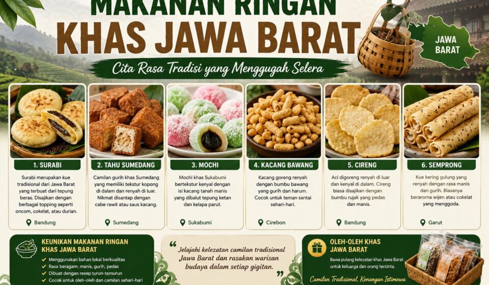 Makanan Ringan Khas Jawa Barat