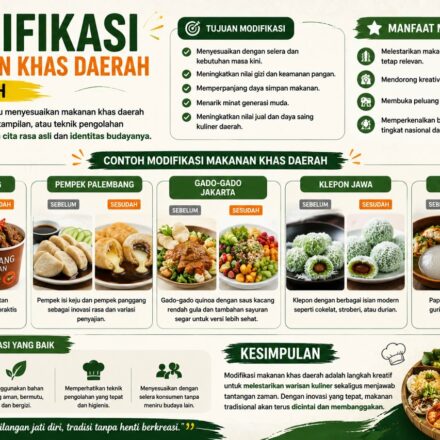 Modifikasi Makanan Khas Daerah Adalah