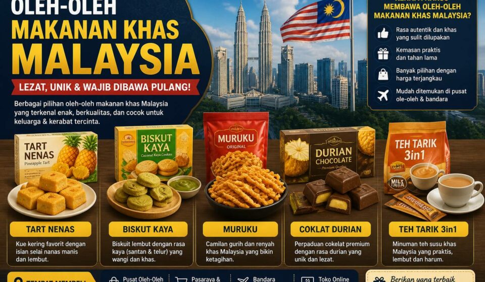 Oleh Oleh Makanan Khas Malaysia