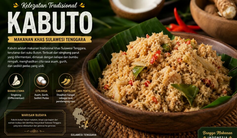 Kabuto Makanan Khas Sulawesi Tenggara Warisan Kuliner Unik Kabuto Makanan Khas Sulawesi Tenggara