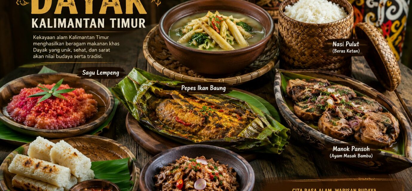 Makanan Khas Dayak Kalimantan