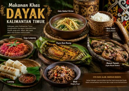 Makanan Khas Dayak Kalimantan