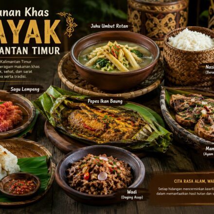 Makanan Khas Dayak Kalimantan