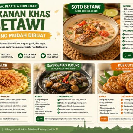 Makanan Khas Betawi Yang Mudah Dibuat