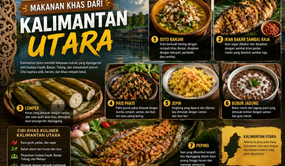Makanan Khas Dari Kalimantan Utara