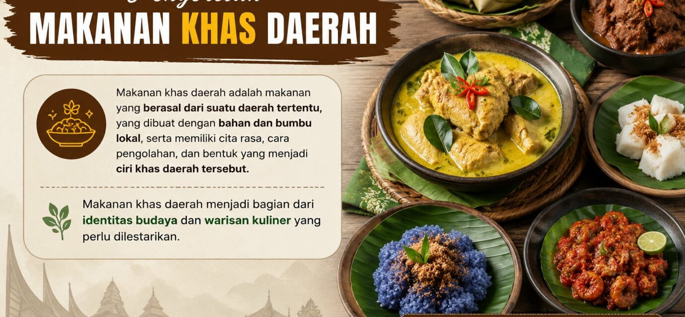 Pengertian Dari Makanan Khas Daerah
