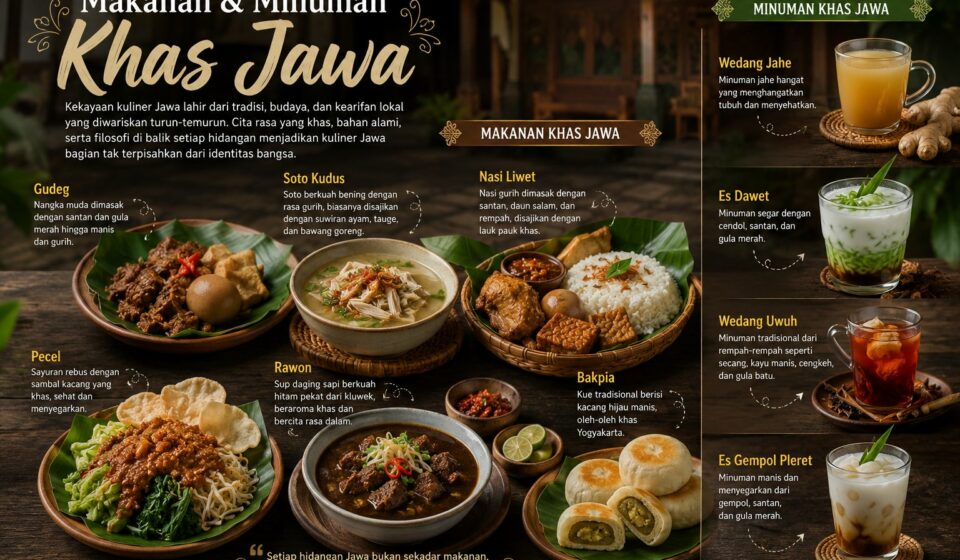 Makanan Dan Minuman Khas Jawa Yang Masih Digemari Makanan Dan Minuman Khas Jawa