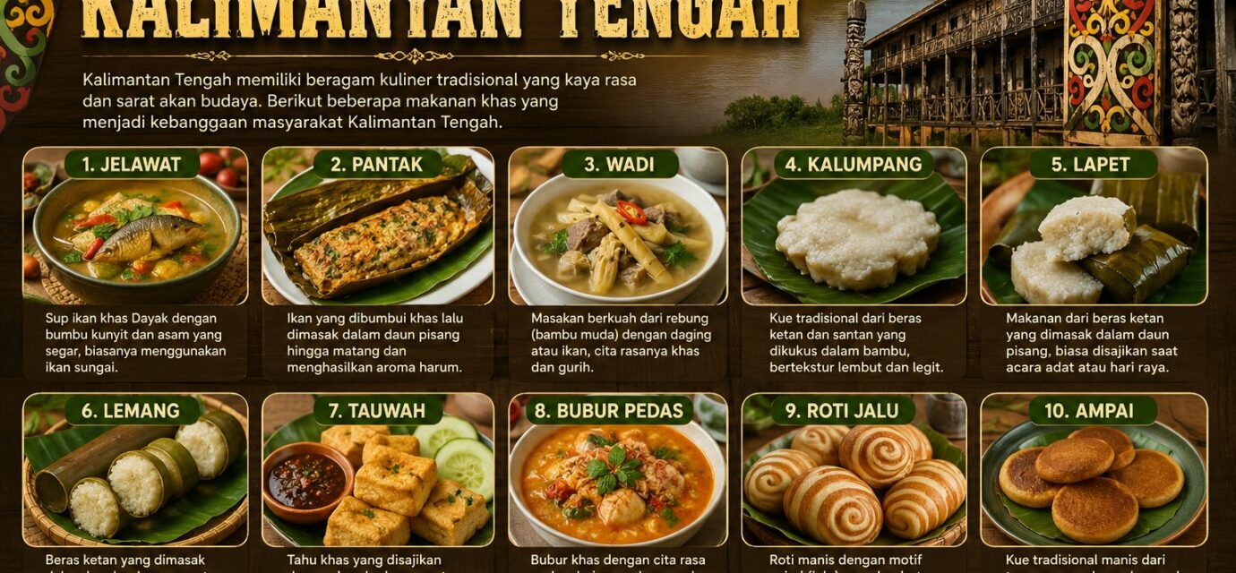 Nama Makanan Khas Kalimantan Tengah