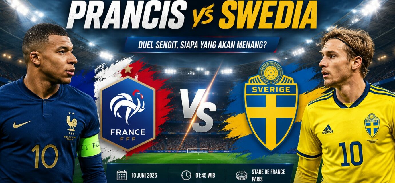 Prediksi Prancis vs Swedia