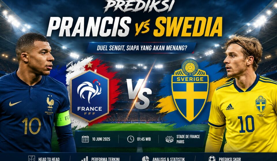 Prediksi Prancis vs Swedia