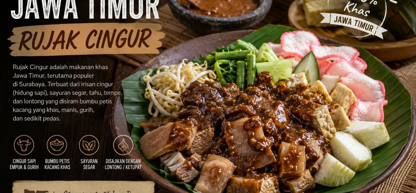 Makanan Khas Jawa Timur Rujak