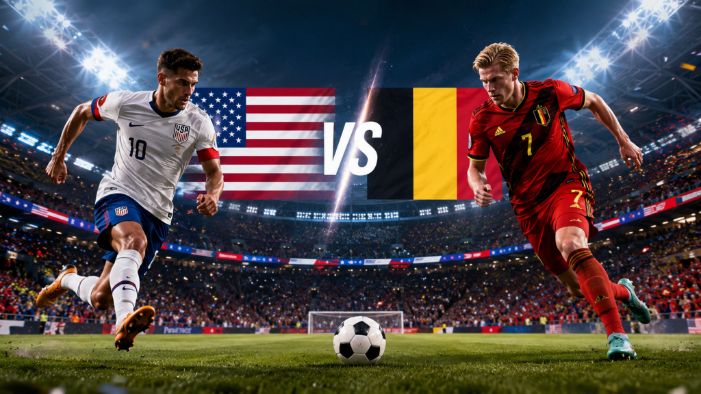 Hasil Amerika vs Belgia