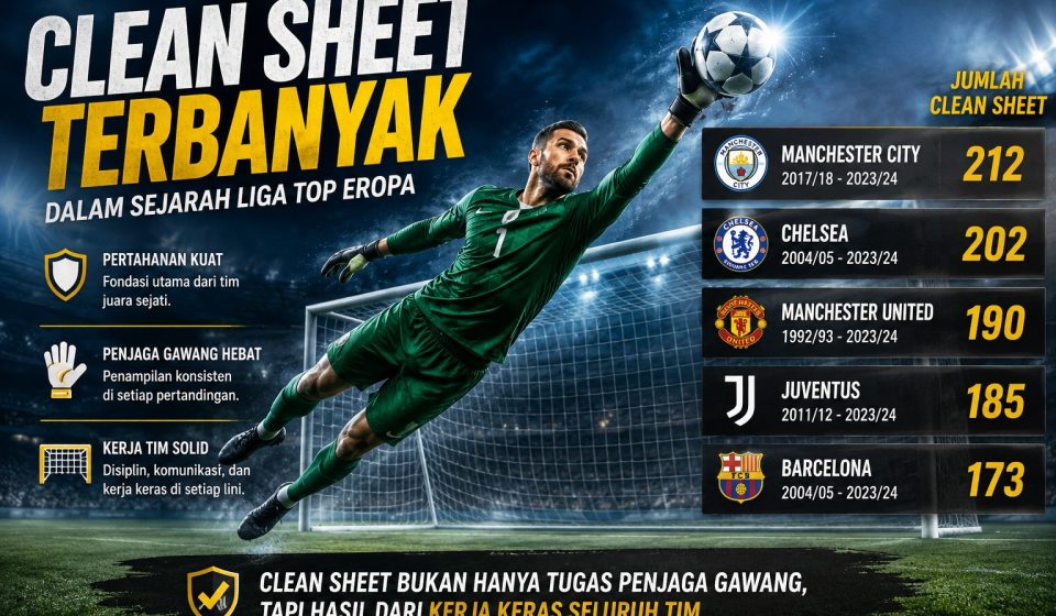 Clean Sheet Terbanyak Liga Jadi Ukuran Kiper Terbaik Clean Sheet Terbanyak
