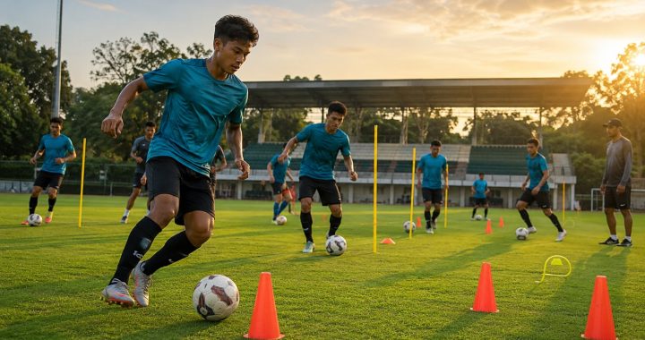 Latihan Sepak Bola Teknik