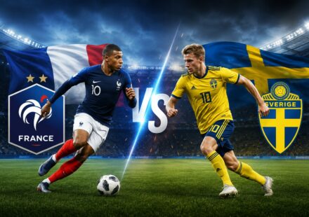 Pertandingan Prancis vs Swedia